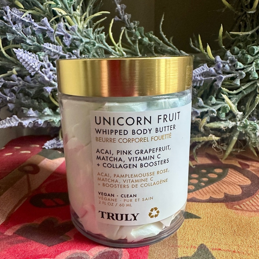 TRULY Unicorn Fruit Whipped Body Butter - Brand New